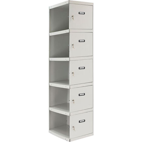 Taquillas metálicas SIMONLOCKER (180x40x50cm) GRIS TAQUILLA