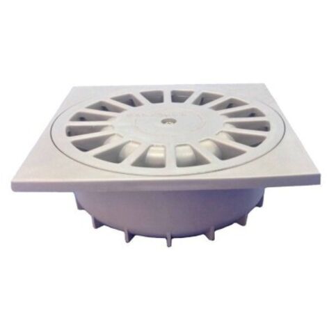 Sumidero evac camp 25x25cmØ110-90 vert pvc gr t88 hidrot