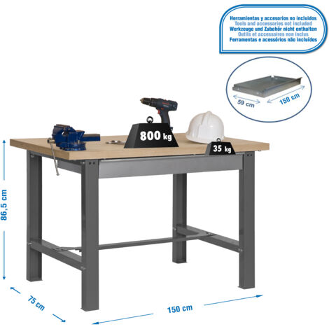 Kit Simonwork Bt6 Box Plywood 1500 Gris/madera 865x1500x750