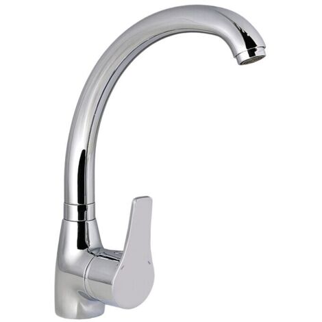 Grifo de Cocina 98624 monomando CLEVER con Caño tubo Go Cromado