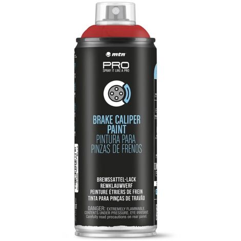 Pintura en Spray MTN PINZAS DE FRENO ROJO 400ML