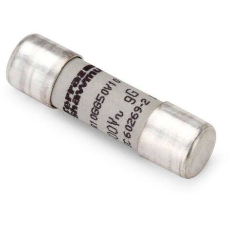 Fusible cilíndrico 22x58-500V/63 A