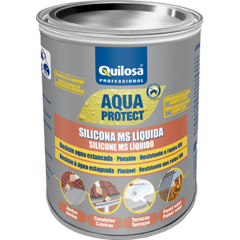 Quilosa-Silicona MS liquida 1Kg gris