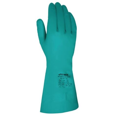 Guantes de Nitrilo Juba H821 GARDEN Nitrilo flocado ligero T-10