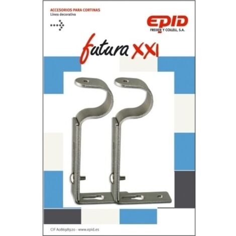 Soporte barra cort 19mm exten met niq futura 21 epid 2 pz