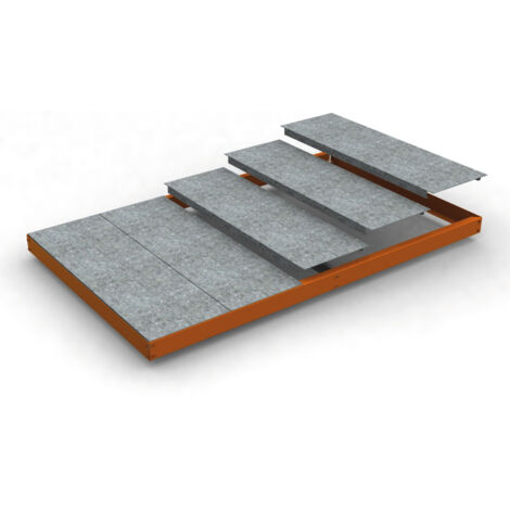 Estante Adicional Estantería SIMONFORTE ea 1806 metal naranja