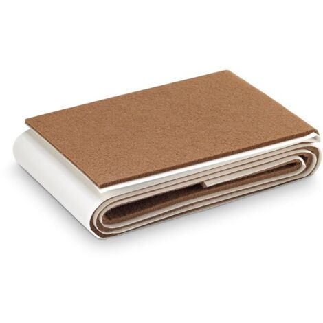Fieltro sintético INOFIX adhesivo 3x1000x85mm Marrón