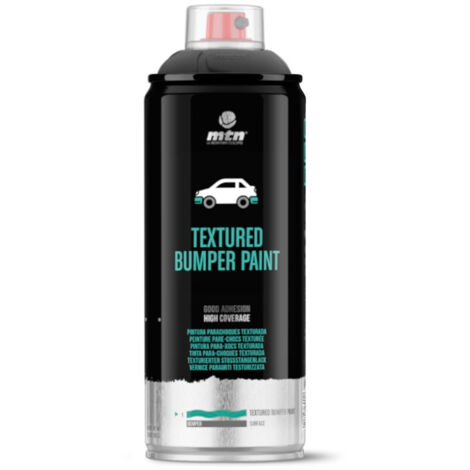 Pintura en Spray MTN PRO PARACHOQUES NEGRO TEXTURADO 400ML