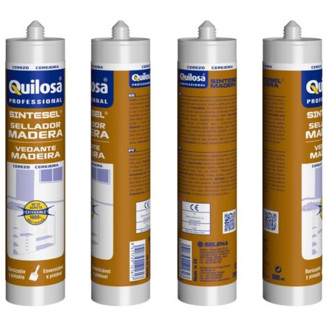 sellador sintético quilosa. para madera. elegir color. color sellador cerezo
