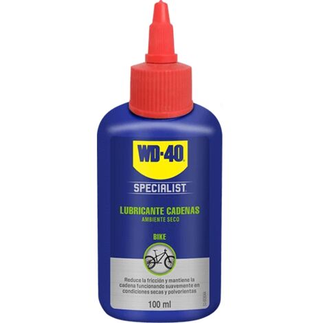 WD-40 - Lubricante de cadenas BIKE Ambiente Húmedo 100 ml