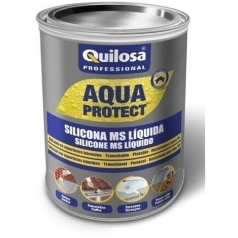Revestimiento Elástico QUILOSA AQUA PROTECT MS Líquida Terracota 5 Kg