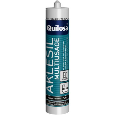 QUILOSA AKLESIL SILICONA ACIDA ANTIMOHO BLANCO 280ML=10043782