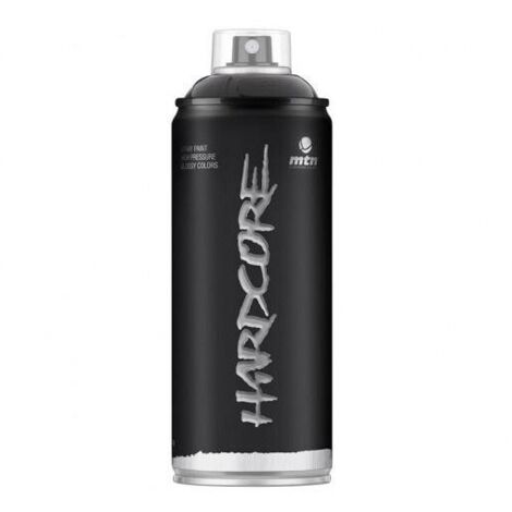 PINTURA SPRAY HARDCORE2 NEGRO MATE