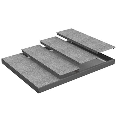 Estante Adicional SIMONRACK Ecoforte 1807 metal gris/Galvanizada (1/2)