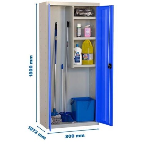 Armario Simonlocker Profesional dism.Limpieza 180x80x40 2/3 gr/az (1/2)