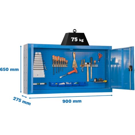 Armario Herramientas CABINET Tools Desmontado 650x900mm azul