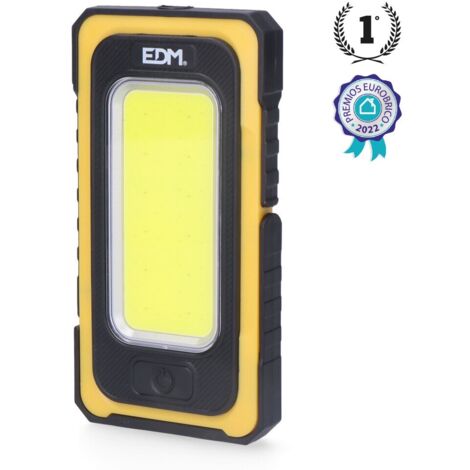 LINTERNA LED SOLAR CON GANCHO E IMAN COB 10W 750