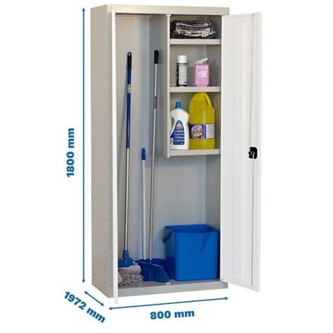 Armario Simonlocker Profesional dism.Limpieza 180x80x40 2/3 gr/bc