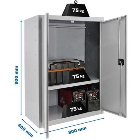 Armario Taquilla Simonlocker Profesional dism.multi. 90x80x40 2/1 gris (1/2)