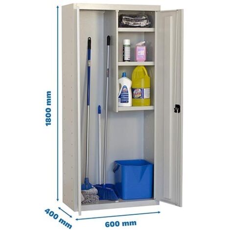 Armario Taquilla SIMONLOCKER Profesional Desmontado Cleaning 180x60x40 2/3 gris