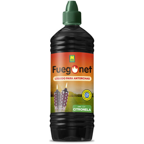 MASSO FUEGONET LIQUIDO ANTORCHAS CON CITRONELA 1 LITRO=231558