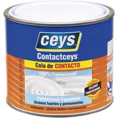 CEYS CONTACTCEYS POLIESTIRENO EXPANDIDO TRANSPARENTE (LATA 500 ML.