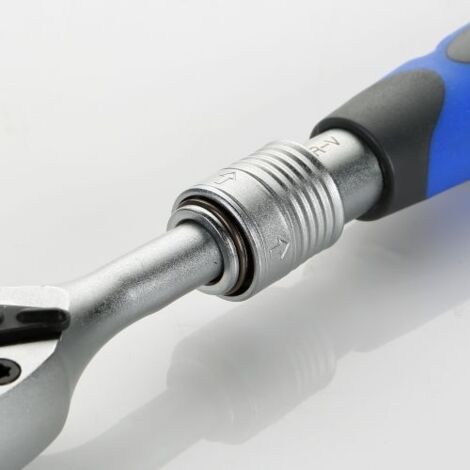 Llave de Carraca ALYCO 1/4 M/METAL. EXT. (72 DTES) (1/4)