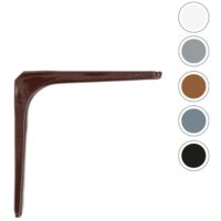 -CAHERSA- Ángulo Soporte 2 AMIG 200X150 Acero Negro Mate
