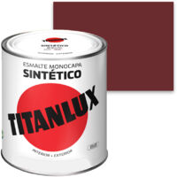Esmalte Sintético Monocapa Rojo Carruajes Brillante 750ml Titanlux