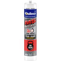 Adhesivo Sellador Polimero 280 Ml Blanco Ms Instantaneo Cartucho Quilosa