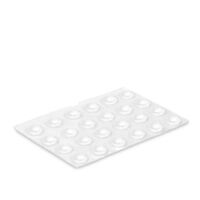 Gota Protectora Pvc Flexible Ø8x2,2mm Transparente Adhesivo Inofix