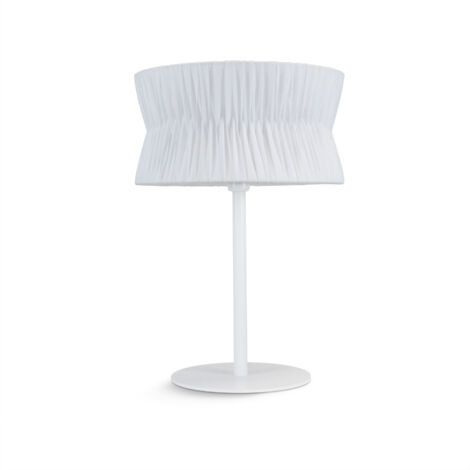 Tischlampe Cora E27 40w Weiß Klebeband Weiß (1/4)