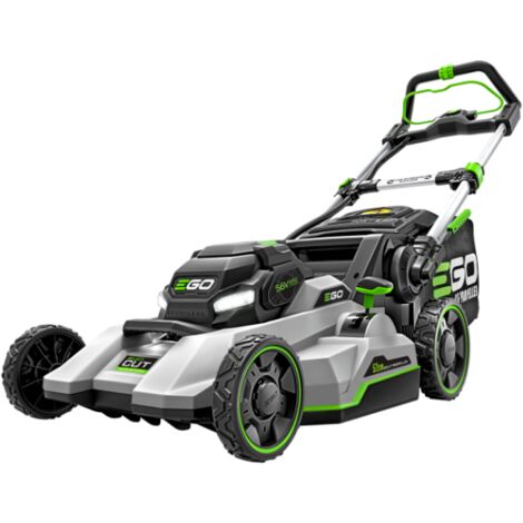 Akku-Rasenmäher 52 cm – Radantrieb mit variabler Geschwindigkeit – Mulch- und Sammelfunktion – 70-Liter-Fangsack – Leiser Betrieb – EGO (1/2)