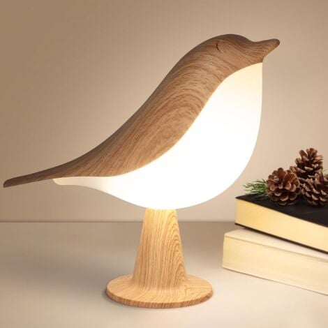 Petite lampe de chevet, lampe de bureau, veilleuse, lampe de table, commande tactile, sans fil, 3 couleurs, luminosité réglable, lampe de nuit portable pour enfants et adultes, joli cadeau