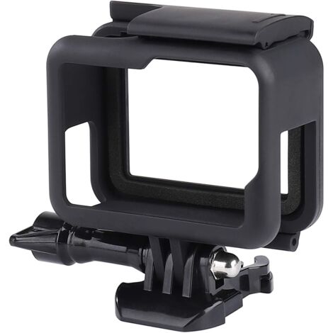 Cadre De Protection Plastique Pour GoPro Hero 13 - Avec Cache Objectif Et Plaque Rapide - Noir - 30g