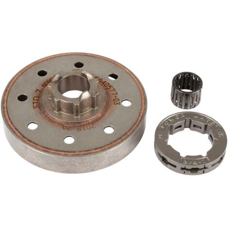 CAMPANA 3/8 7 DENTI FRIZIONE MOTOSEGA JONSERED HUSQVARNA 556 560 562XP ORIGINALE 575261006