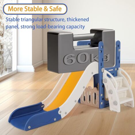 VINGO Kinderrutsche 4 In 1 Rutsche Gartenrutsche Für 1-6 Jahre Mini Kinderspielzeug 85465507