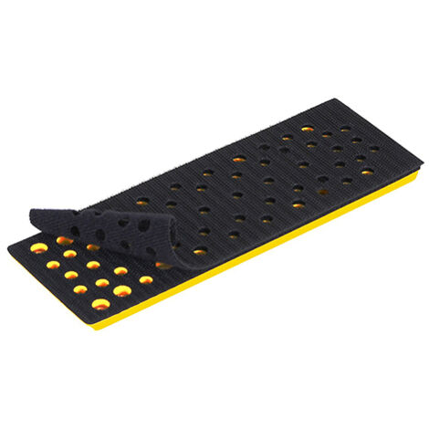 Blocco Abrasivo Mirka Con Aspirazione 22 Fori E Regolazione Aria - 70x198 Mm, Plastica