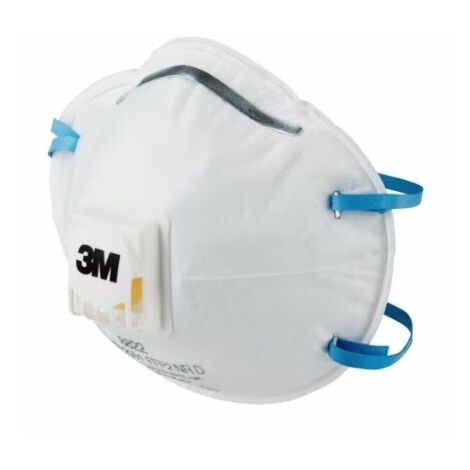 3M 8822 RESPIRATORE PER POLVERI NOCIVE E LUCIDATURA CON VALVOLA PEZZI 10