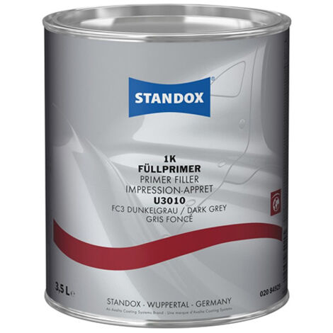 STANDOX 1K PRIMER FILLER U3010 DARK GREY 3,5 lt