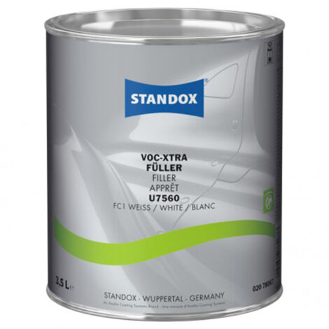 STANDOX FONDO VOC SYSTEM FILLER U7560 BIANCO 3,5 lt