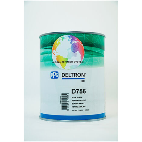 PPG D756 DELTRON BC BLUE BLACK LITRI 1