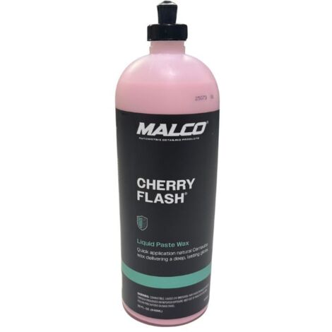 Malco flash wax cera di carnauba rapida per auto professionale 946 ml polish