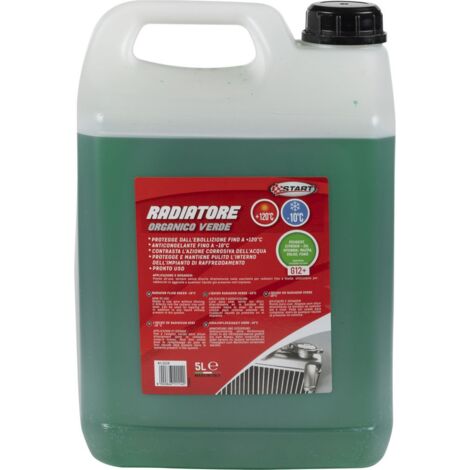 Liquido per radiatore verde G12+ da 5 litri - 10 pronto all'uso
