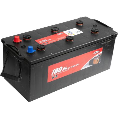 Batteria per autocarro e trattori 180Ah 12V 1000A polo positivo sinistro