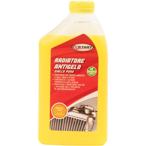 Liquido radiatore antigelo puro long life giallo 1LT (1/4)