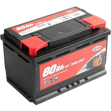 Batteria Auto 80AH 12V640A polo positivo destro cassetta L3