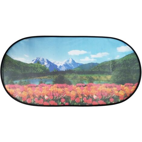 Tendina Posteriore auto 50x100 cm richiudibile con grafica (1/2)