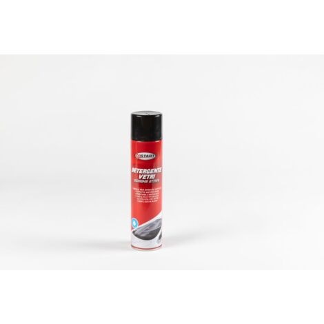 Spray detergente vetri auto, con schiuma attiva, 400 ml antipolvere freschezza pulizia profonda (1/2)