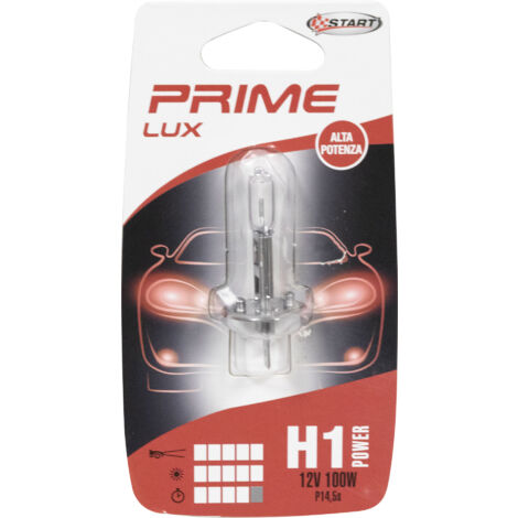Lampadina singola auto alogena H1 12V p14,55 100W (1/2)